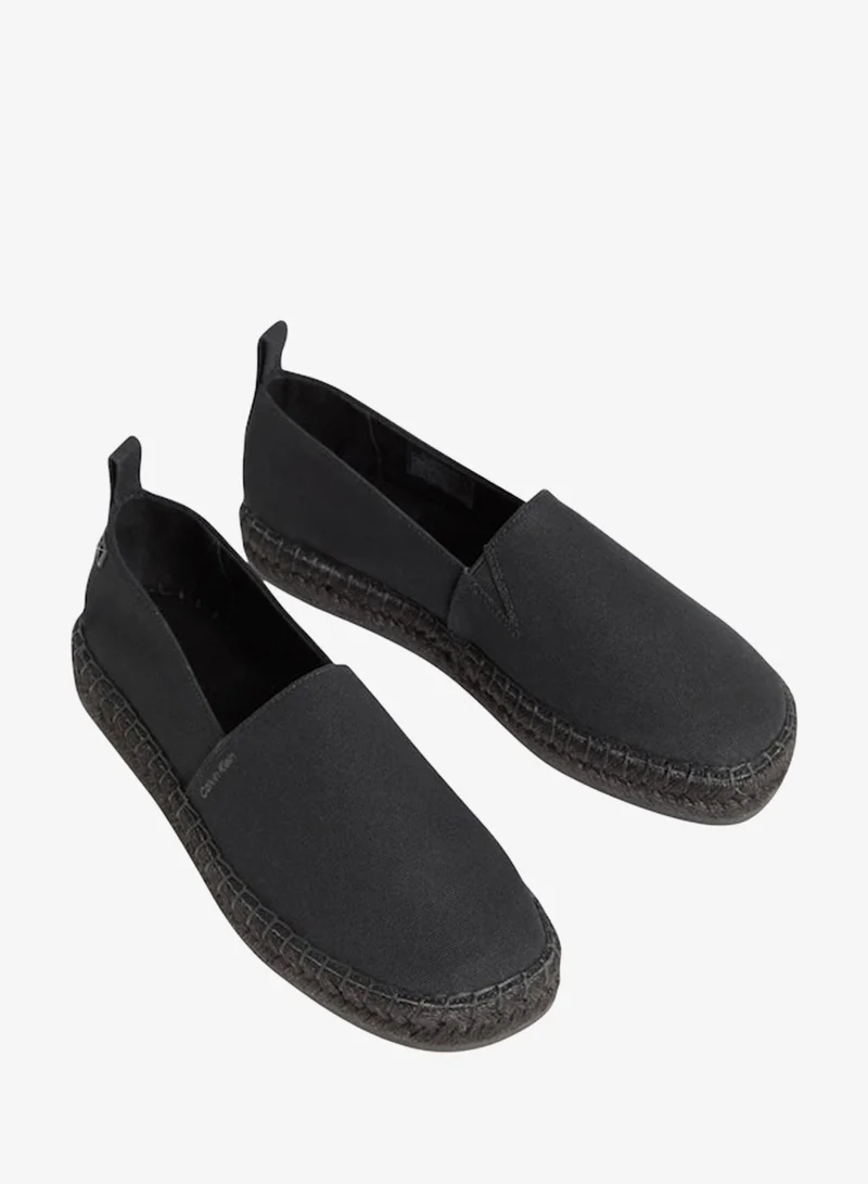 كالفن كلاين Tessa - Canvas Emblem Logo Espadrilles